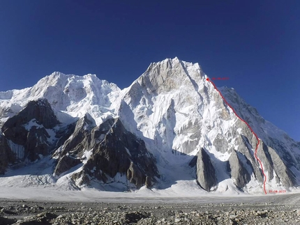 Latok I, Alexander Gukov, Sergey Glazunov - Latok I (7,145 m), Karakorum: the 2017 highpoint of Alexander Gukov, Anton Kashevnik and Valery Shamalo
