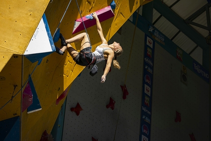 Rock Master Arco, Lead World Cup 2018 - Janja Garnbret competing at the Arco Rock Master 2018, which also acts ad the 4th stage of the Lead World Cup