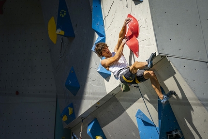 Rock Master Arco, Lead World Cup 2018 - Francesco Vettorata competing at the Arco Rock Master 2018, which also acts ad the 4th stage of the Lead World Cup