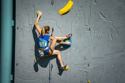 Rock Master Arco, Lead World Cup 2018 - Klaudia Buczek competing at the Arco Rock Master 2018, which also acts ad the 4th stage of the Lead World Cup
