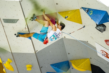 Rock Master Arco, Lead World Cup 2018 - Marcello Bombardi competing at the Arco Rock Master 2018, which also acts ad the 4th stage of the Lead World Cup
