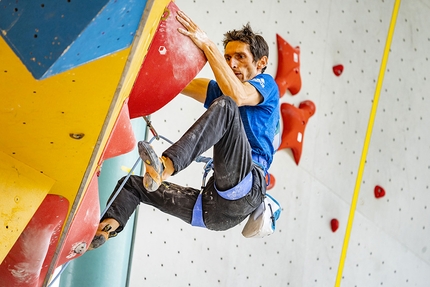 Rock Master Arco, Lead World Cup 2018 - Romain Desgranges competing at the Arco Rock Master 2018, which also acts ad the 4th stage of the Lead World Cup