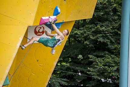 Rock Master Arco, Lead World Cup 2018 - Jakob Schubert competing at the Arco Rock Master 2018, which also acts ad the 4th stage of the Lead World Cup