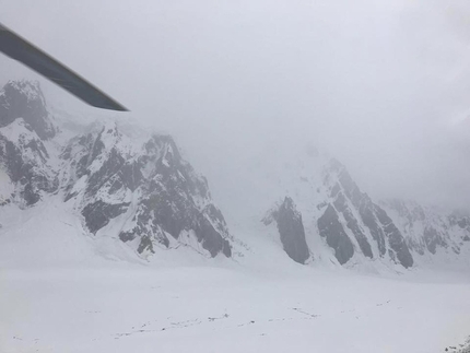 Latok I, Alexander Gukov, Sergey Glazunov - Latok I (7,145 m), Karakorum: una foto scattata il 29/07/2018 al campo base