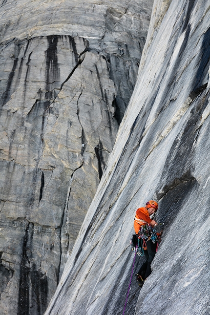 Robert Jasper - Robert Jasper climbing on Baffin Island