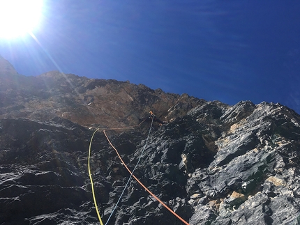 Agrodolce, new rock climb in Brenta Dolomites