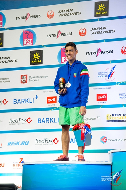 Youth World Climbing Championships Moscow - Andrea Zappini