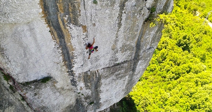 Arrampicata in Sardegna, Jerzu 40 - Jerzu 40, Sardegna: Claudia Giglio su Sonno Senza Sogni.