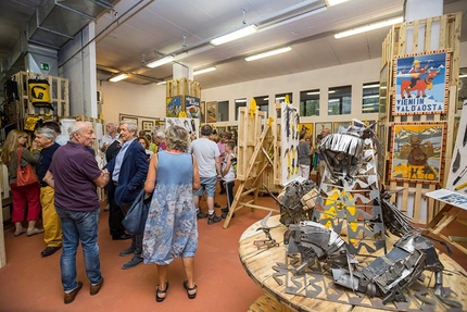 Grivel Day, Courmayeur - The inauguration of the Espace Grivel during the Grivel Day celebrations at Courmayeur on 5 August 2018