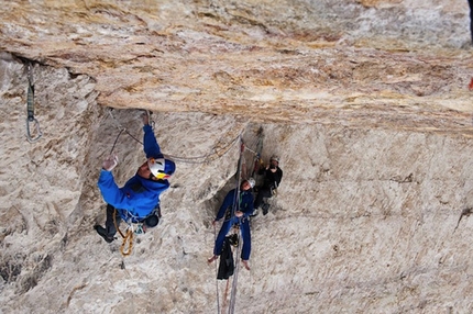 David Lama - David Lama sale Bellavista, Cima Ovest, Tre Cime di Lavaredo