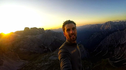 Marco Milanese Tre Cime di Lavaredo BASE jump - 'Più di un sogno realizzato' Marco Milanese alle Tre Cime di Lavaredo