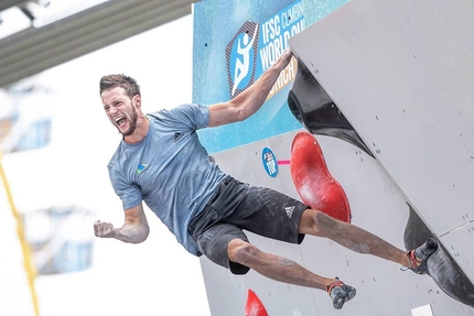 Bouldering World Cup 2018, Munich - Jernej Kruder wins the Boulder World Cup 2018