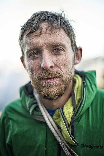 Dawn Wall, El Capitan, Yosemite, Tommy Caldwell, Kevin Jorgeson - Tommy Caldwell seen after climbing the Dawn Wall during the filming of the movie The Dawn Wall in Yosemite Valley, CA, United States in January, 2015.