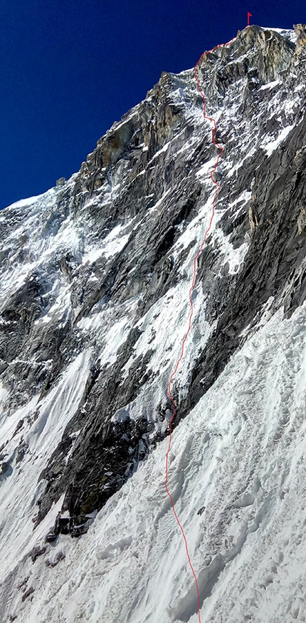 Kyajo Ri, Nepal, Marek Holeček, Zdeněk Hák - Lapse of Reason sul Kyajo Ri in Nepal (Marek Holeček, Zdeněk Hák, 25-28/05/2018)