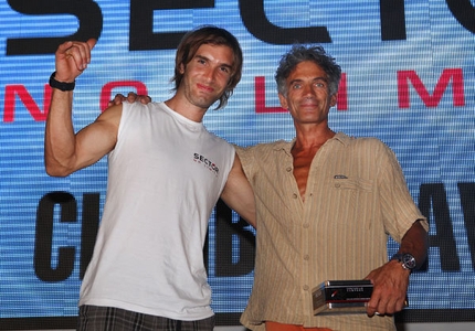 Arco Rock Legends 2010 - Chris Sharma and Maurizio 'Manolo' Zanolla