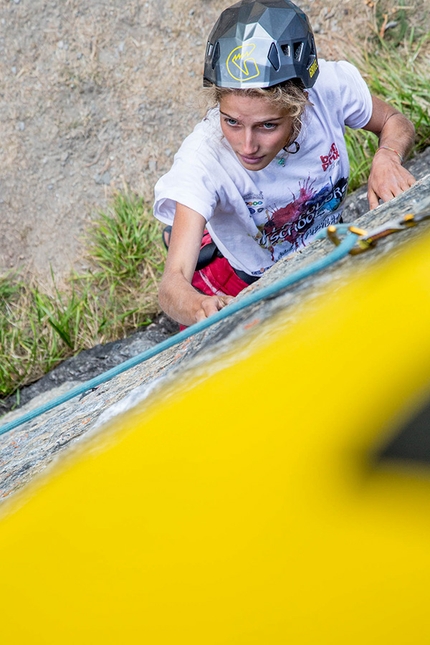 Climbing competition Valgrisenche, Valle d'Aosta - During the climbing competiton at Valgrisenche, Valle d'Aosta on 02/09/2018