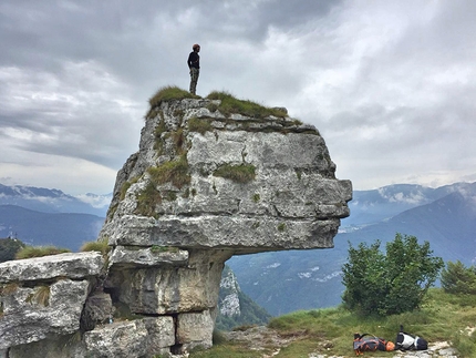 Alpinisti dal Futuro, Altar Knotto, Altopiano di Asiago, Andrea Simonini, Leonardo Meggiolaro - Il famoso Altar Knotto a Rotzo, Altopiano di Asiago