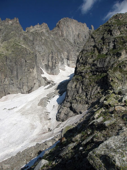 Mares, Aiguille de la Brenva, Monte Bianco - Aiguille de la Brenva