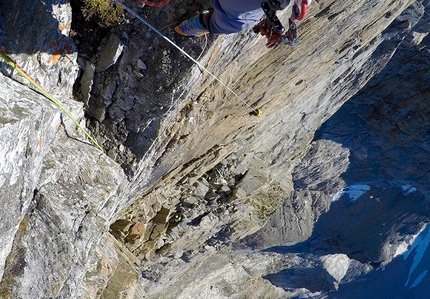 Matterhorn, François Cazzanelli - Matterhorn: making the first ascent of Diretta allo Scudo (François Cazzanelli, Roberto Ferraris, Francesco Ratti, Emrik Favre, Marco Farina)