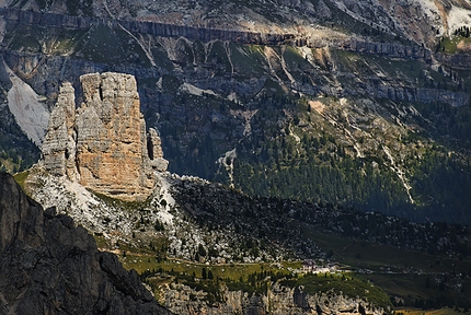 Cinque Torri - sport climbing in the Dolomites