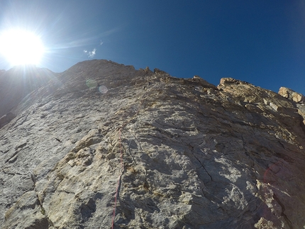 Chareze Ri North, Rangtik valley, India, Davide Limongi, Federico Martinelli, Enrico Mosetti, Federico Secchi, Luca Vallata - Chareze Ri North: climbing Jullay Temù, day 1