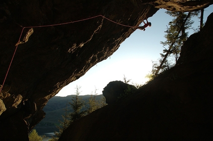 Dave MacLeod Metalcore 8c+ first ascent