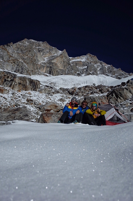 Himalaya, Hansjörg Auer, Max Berger, Much Mayr, Guido Unterwurzacher  - La montagna inviolata e senza nome nel Himalaya Indiano salita in stile alpino da Hansjörg Auer, Max Berger, Much Mayr e Guido Unterwurzacher, autunno 2018