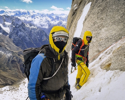 Himalaya, Hansjörg Auer, Max Berger, Much Mayr, Guido Unterwurzacher  - Much Mayr e Hansjörg Auer, Himalaya Indiano