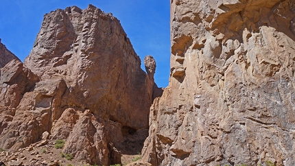 Patagonia Piedra Parada, Luca Giupponi, Rolando Larcher, Nicola Sartori - Il canyon di Piedra Parada in Patagonia