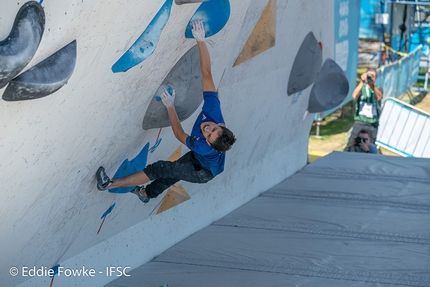 Olimpiadi Giovanili Buenos Aires - Olimpiadi Giovanili di Arrampicata Sportiva a Buenos Aires: Sam Avezou