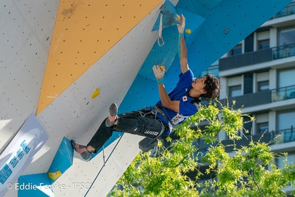 Olimpiadi Giovanili Buenos Aires - Olimpiadi Giovanili di Arrampicata Sportiva a Buenos Aires: Keita Dohi