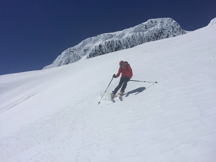 Cile scialpinismo vulcani - Cile scialpinismo: Dario