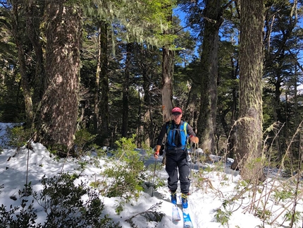 Cile scialpinismo vulcani - Cile scialpinismo: sembra facile