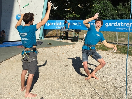 Champions Challenge, Arco, Adam Ondra, Stefano Ghisolfi - Champions Challenge 2018: Stefano Ghisolfi e Adam Ondra mimano la via