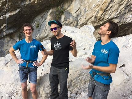 Champions Challenge, Arco, Adam Ondra, Stefano Ghisolfi - Champions Challenge 2018: Adam Ondra, Simone Raina and Stefano Ghisolfi