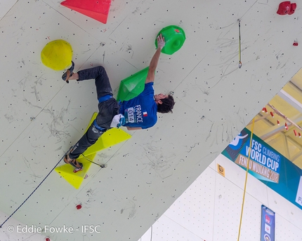 Coppa del Mondo Lead 2018, Wujiang, Cina - Coppa del Mondo Lead 2018: Romain Desgranges