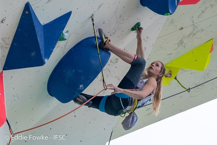 Coppa del Mondo Lead 2018, Wujiang, Cina - Coppa del Mondo Lead 2018: Jessica Pilz