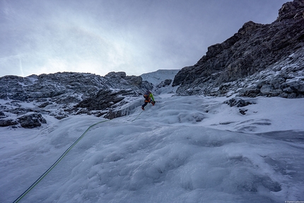 Ortles NE Face, possible new mixed climb by Durogati, Ladurner, Lemayr