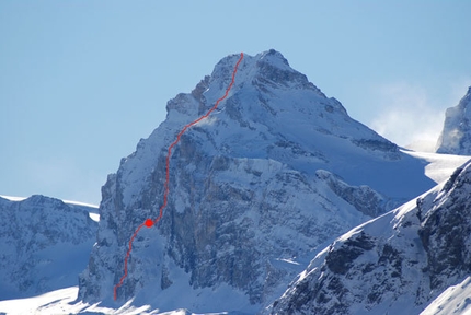 Mixed solo climbs by Ezio Marlier in Alps