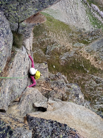 Valle Orco arrampicata plaisir - Valle dell'Orco: Cresta delle Rocce del Nivolet