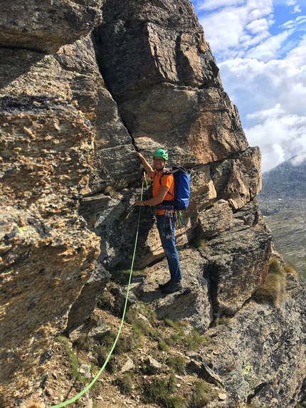 Valle Orco arrampicata plaisir - Valle dell'Orco: Cresta delle Rocce del Nivolet