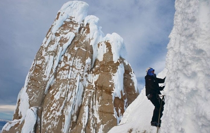 Torre Egger, Patagonia - Verso la cima