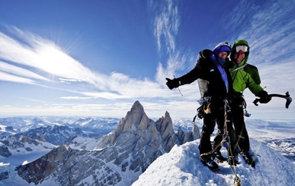 Torre Egger Patagonia, first winter ascent by Siegrist, Arnold and Senf