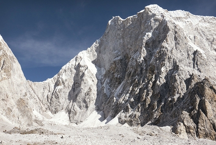 David Lama, Conrad Anker, Lunag Ri - Lunag Ri on the border between Nepal and Tibet. Attempted in 2015 and 2016 by David Lama and Conrad Anker, it was climbed solo by Lama in 2018