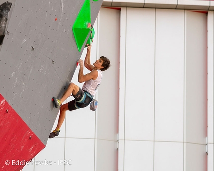 Lead World Cup 2018, Xiamen, China - Domen Škofic, Lead World Cup 2018 at Xiamen