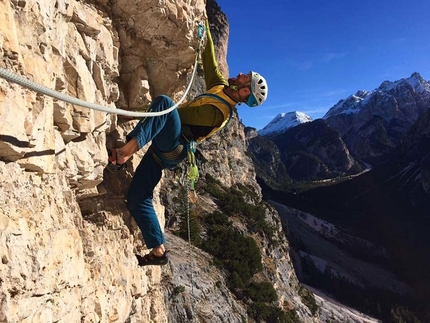 Tamersrock in Fanis, Dolomiti di Simon Kehrer e Christoph Hainz