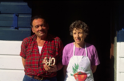 40 anni rifugio Falier - Nino e Agnese del Bon