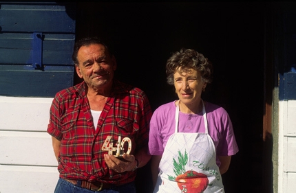 40 anni rifugio Falier - Nino e Agnese del Bon