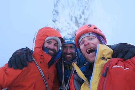 Patagonia El Faro climbed by Martin Elias, François Poncet and Jérôme Sullivan