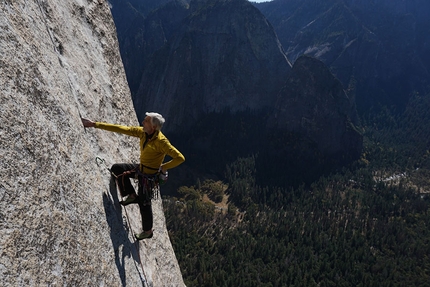 El Capitan, Lurking Fear, Yosemite - Lurking Fear El Capitan: Silvano de Zaiacomo sul nono tiro